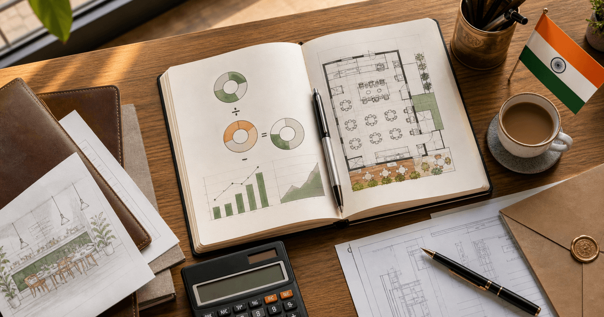 Rent-to-revenue framework for restaurant location budgeting