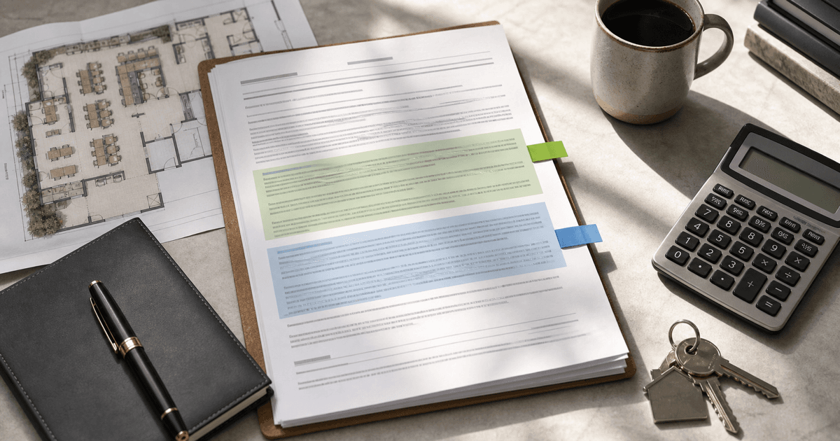 US commercial lease NNN and CAM fee breakdown
